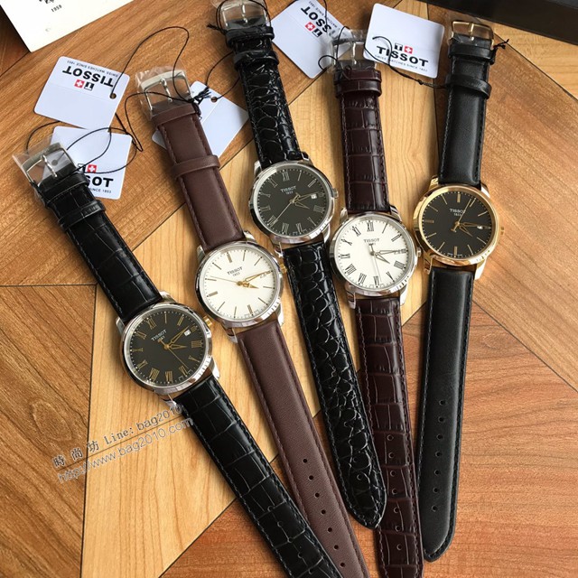 Tissot天梭T033夢幻系列 石英機芯 男士腕表  gjs1788